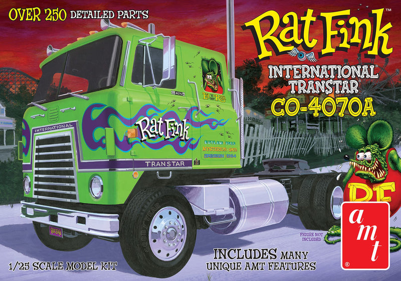 AMT 1/25  TRANSTAR CO-4070A TRACTOR HAULER - RAT FINK (AMT1291)