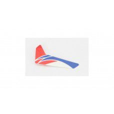 Blade Red Vertical Fin with Decal: mCP X (BLH3520R)