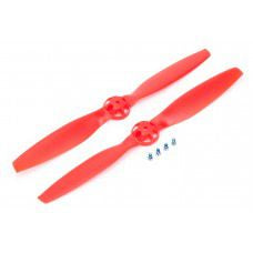 Blade Prop,CW & CCW Rotation, Red: 350 QX(BLH7821B)