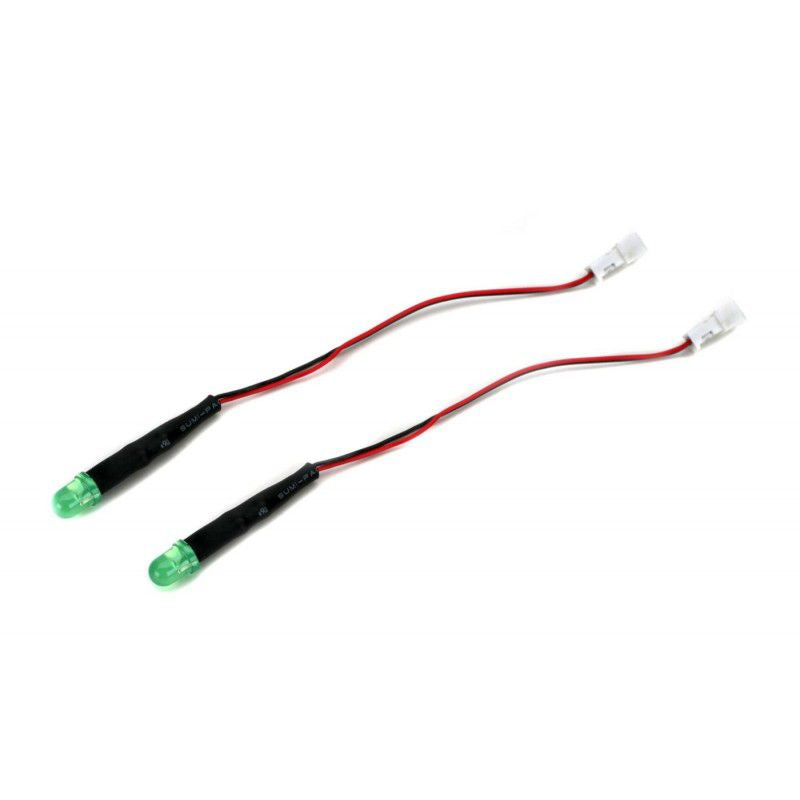 E-flite Green LED Solid (2): Universal Light Kit (EFLA604)