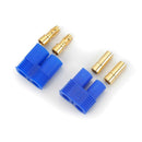 Eflite EC3 Device & Battery Connector Set, 2 x Brass Males & 2 x Females w/Cases. (EFLAEC303)