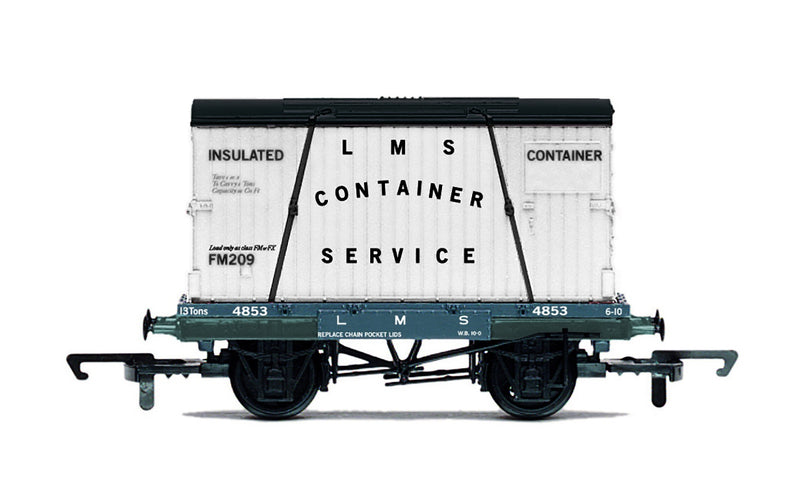 Hornby LMS, Container Service, Conflat A - Era 3 2022 Catalogue (R60107)