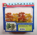 JTT Scenery Autumn Sycamore Trees 2 1/4" - 2 1/2" (57.1mm - 63.5mm) (4 Pieces) (92220)