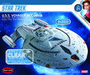 POLAR LIGHTS 1/1000 STAR TREK U.S.S. VOYAGER CLEAR EDITION (SNAP) (POL992M)