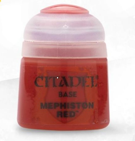 Citadel Colour Base Paint (Mephiston Red) ,Warhammer (21-03)