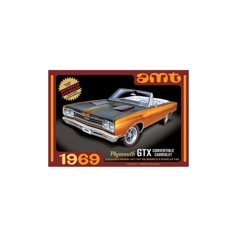 AMT 1:25 1969 Plymouth GTX Convertible Cabriolet (AMT1137)