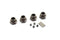 Kyosho Wheel Hub (Gunmetal/4pcs)( IFW107GM)