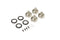 Kyosho Aeration Cap Set(Threaded Big Shock/MP9)( IFW469)