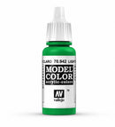 Vallejo Model Color 17ml - Light Green - 70.942 (075)